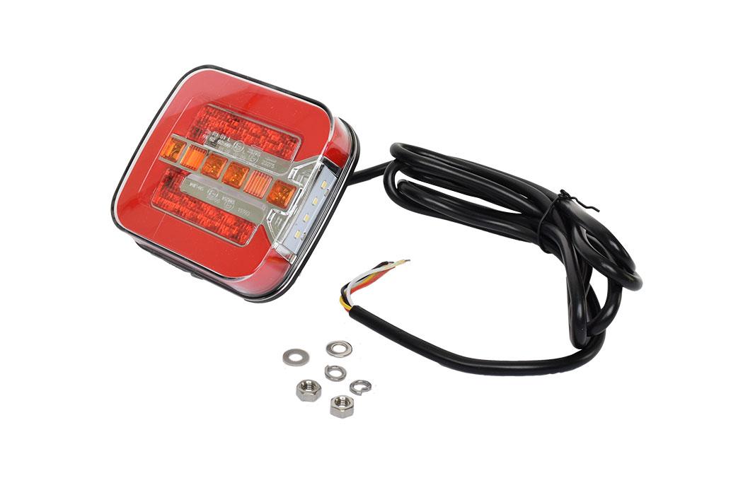 55726, Multifunction Rear Combination Lamp Tail, Indicator, Stop With license plate lamp Measurements:108mm QTP