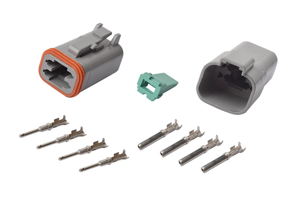 56083, Deutsch Connectors Kit 4 Poles QTP