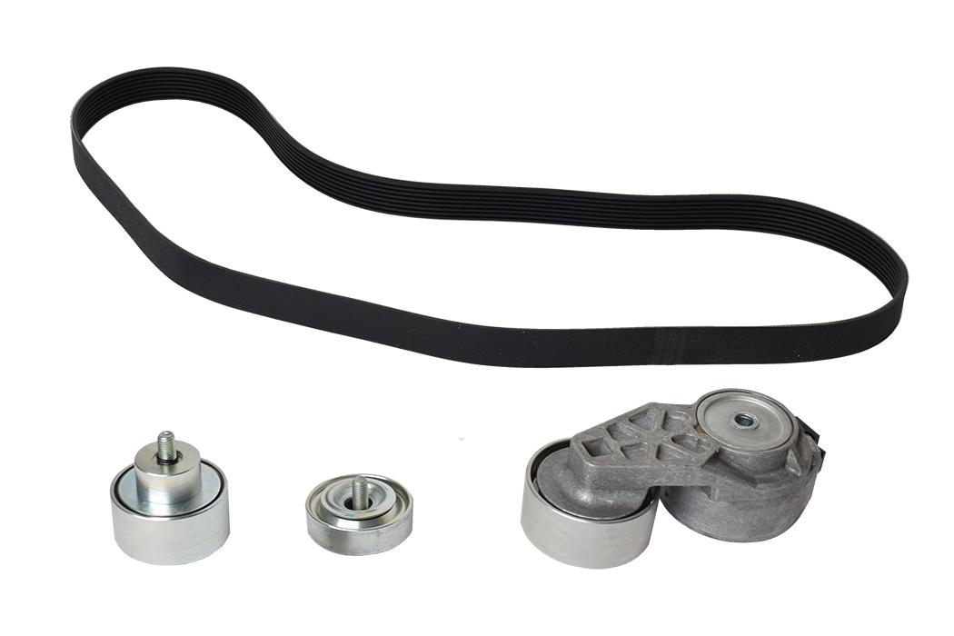 87803152, Fan Belt Tensioner & Pulley Kit QTP