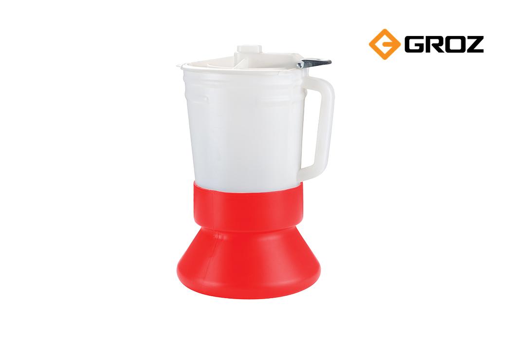 MSR/P/F/6, Measuring Funnel 5Ltr / 5 Quart With Base and Dust Cap QTP