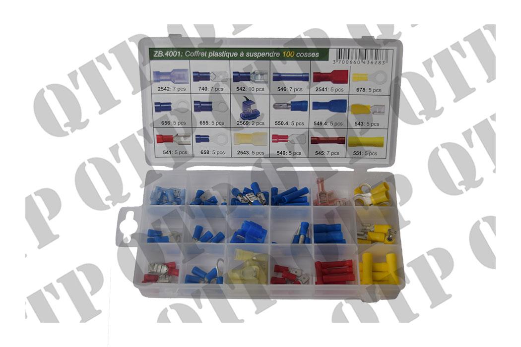 56473, Insulated Terminal Kit 100 Pieces QTP