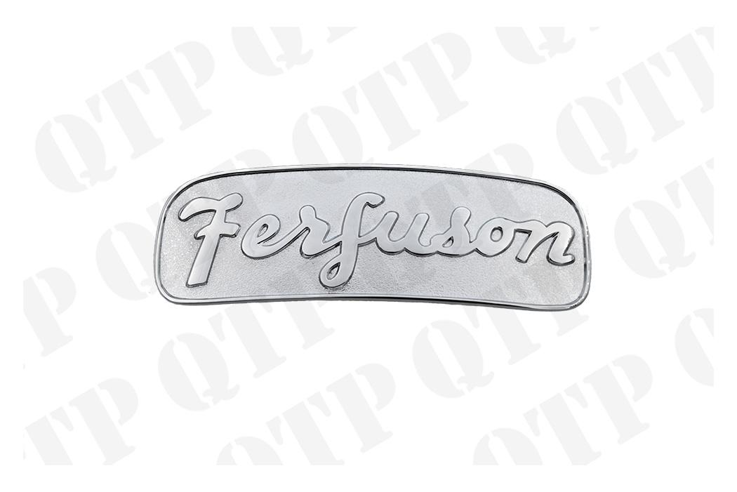 57439, Front Badge Chrome MF, Ferguson FE35 4cyl QTP