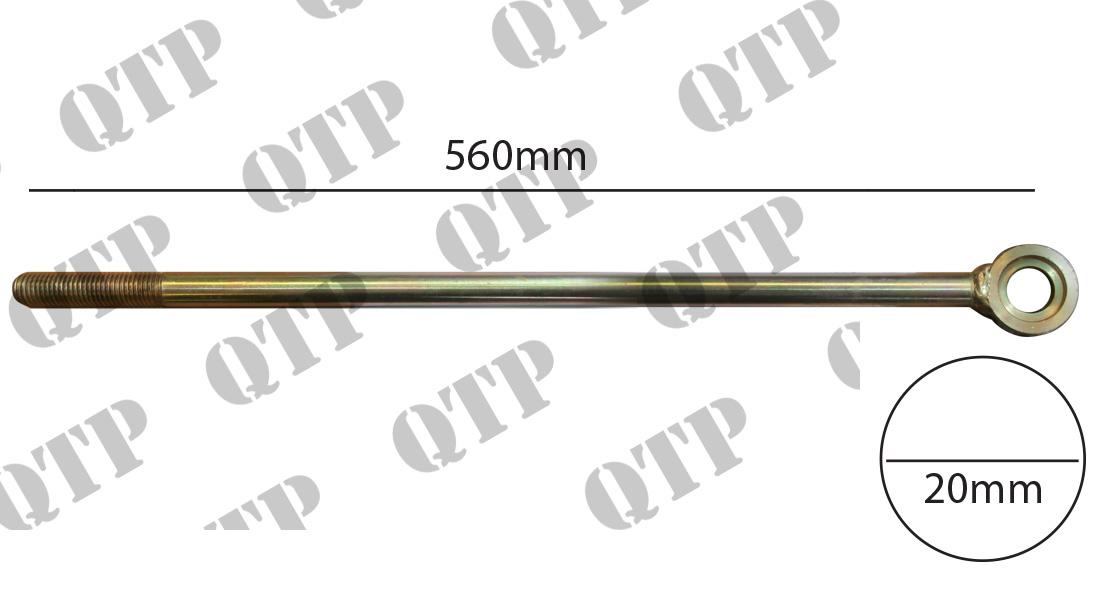 58674, Lift Rod John Deere 6020 - 6620 & SE Models QTP