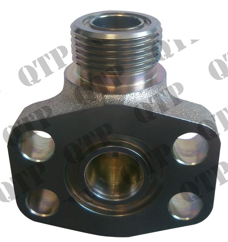 thumbnail of Flange Fitting Hydraulic Pump John Deere 6000 10s 20s 30s