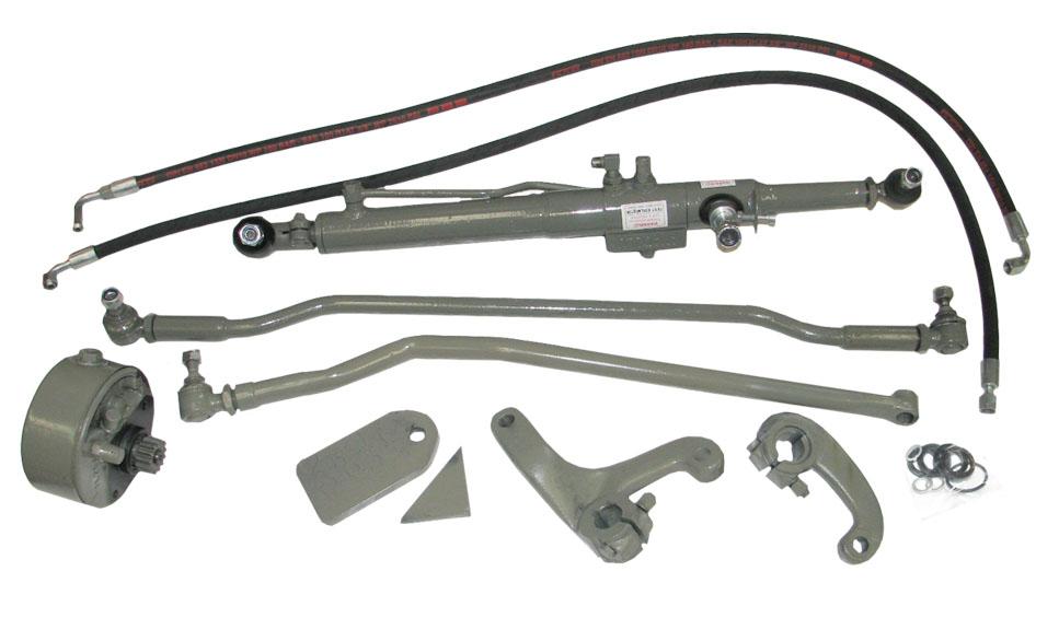 thumbnail of Massey Ferguson Power Steering Conversion Kit 35 135 Old Type bent Axle