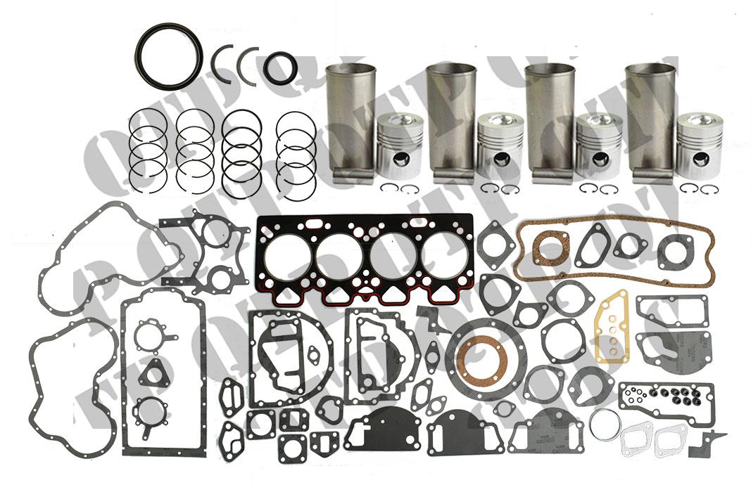 S41581, Engine Overhaul Kit 290 690 - 4 Ring Piston QTP