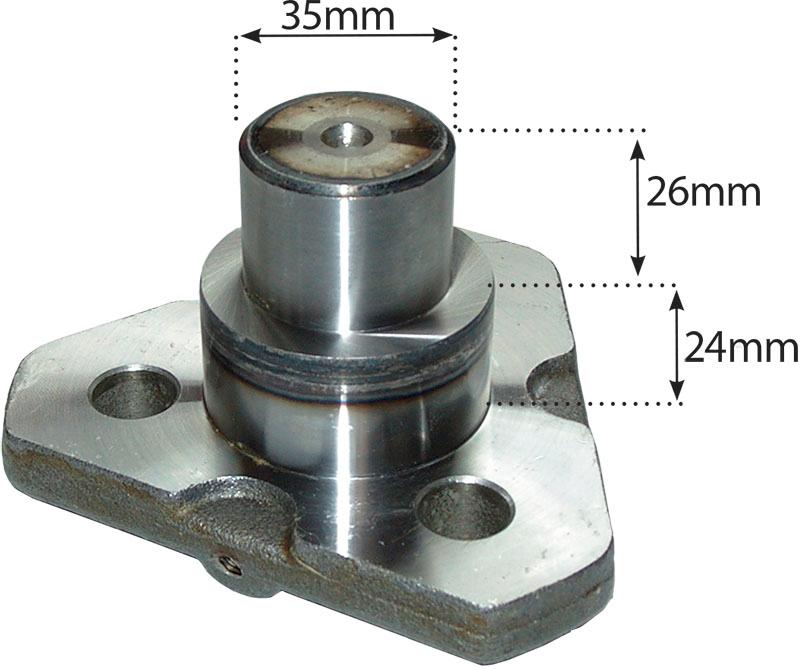 thumbnail of Stub Axle Pivot Bearing 860 Upper