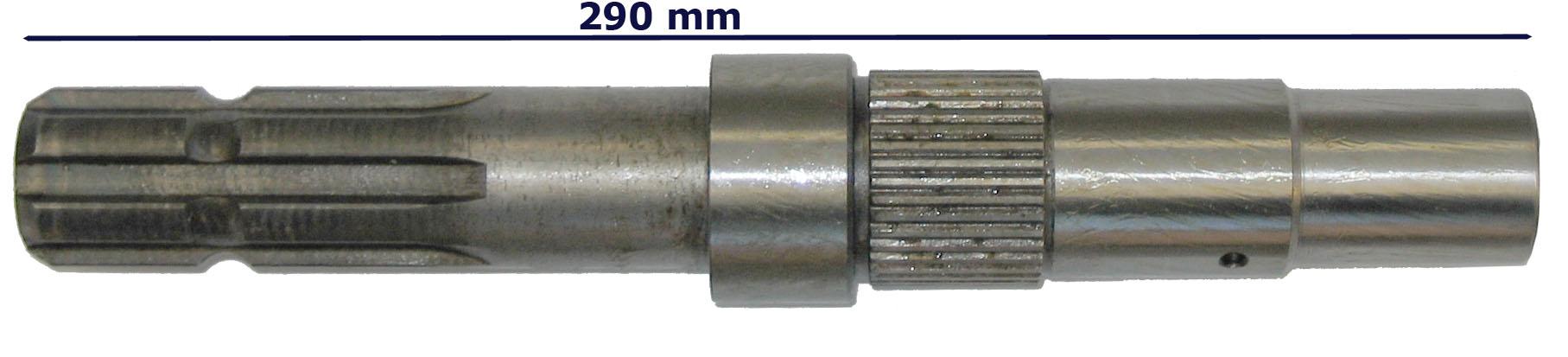 61564, Shaft 3000 1000rpm 6 Splined QTP