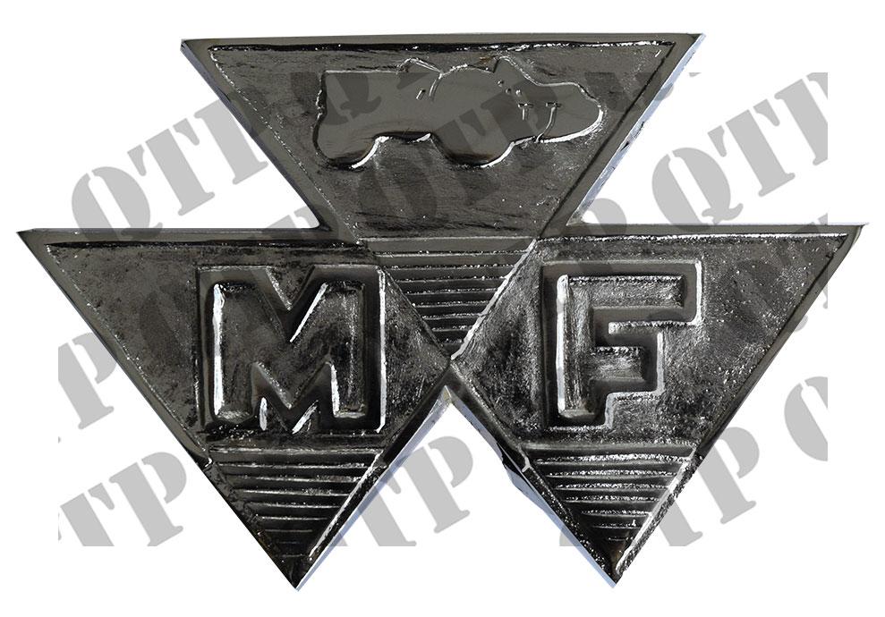 thumbnail of Badge 65 Triangle Chrome