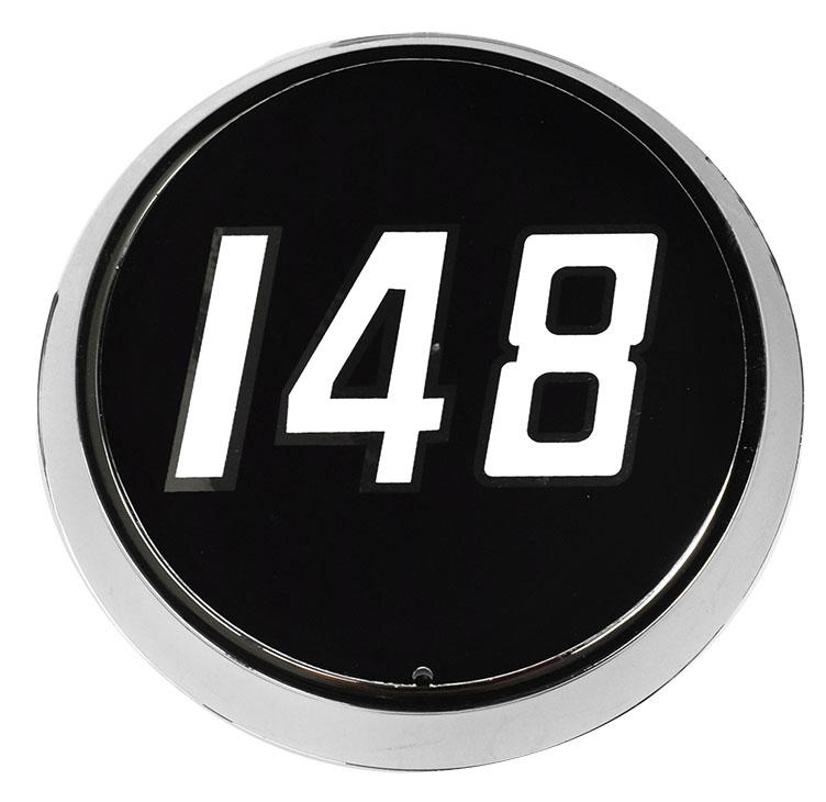 61778, Decal 148 Silver Backing QTP