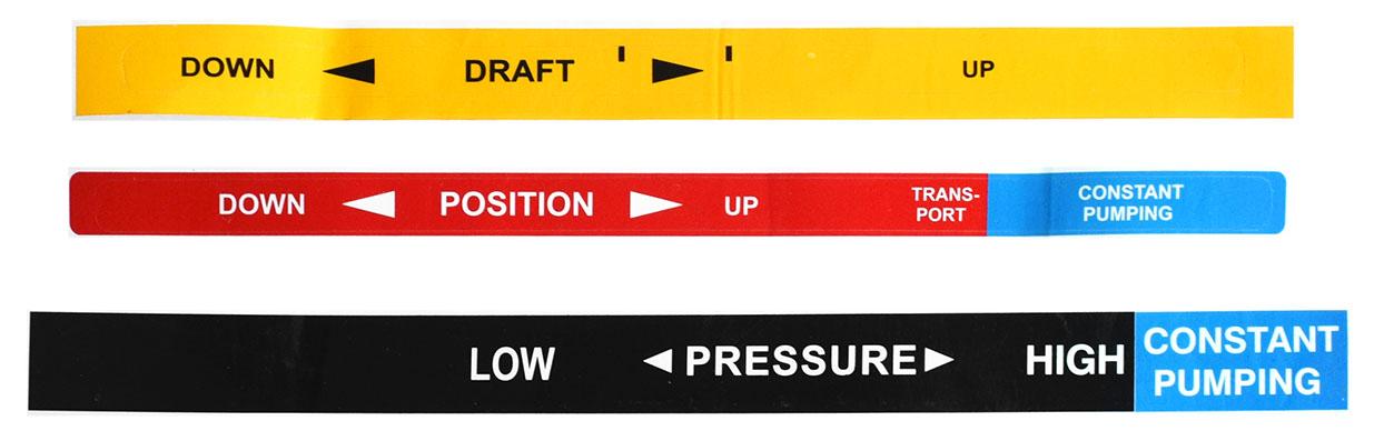 thumbnail of Decal 100 Lift Control Draft Control (3 Piece