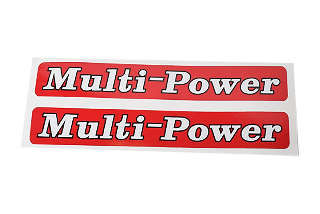 thumbnail of Decal 135 148 Multi Power - 2 Per Pack RED