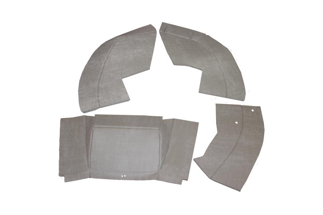 3900647M1, Cab Foam Kit 300 - Silver Cab QTP