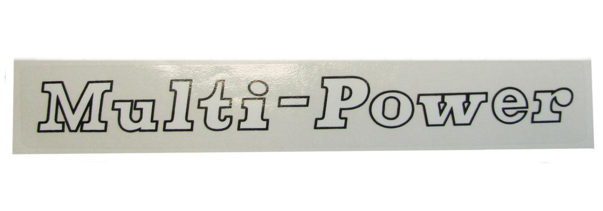 62275, Decal Multipower 135 - 148 QTP