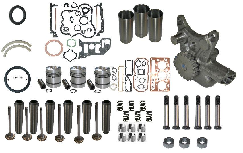 63185, Engine Overhaul Kit 135 240 c/o Oil Pump & Conrod Overhaul Kit QTP