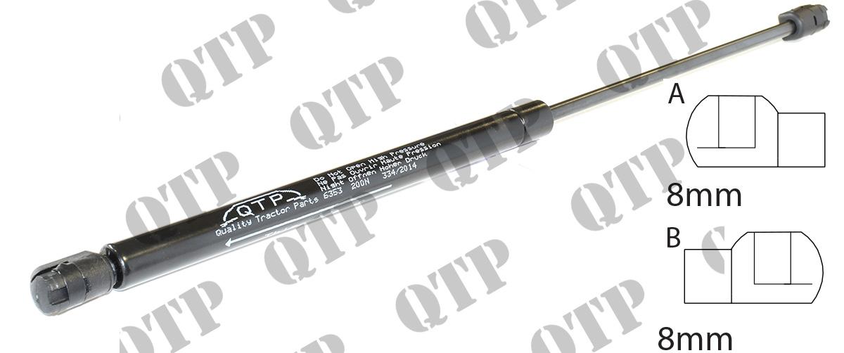 V5221, Gas Strut Landini Blizzard -200N- Rear Window QTP