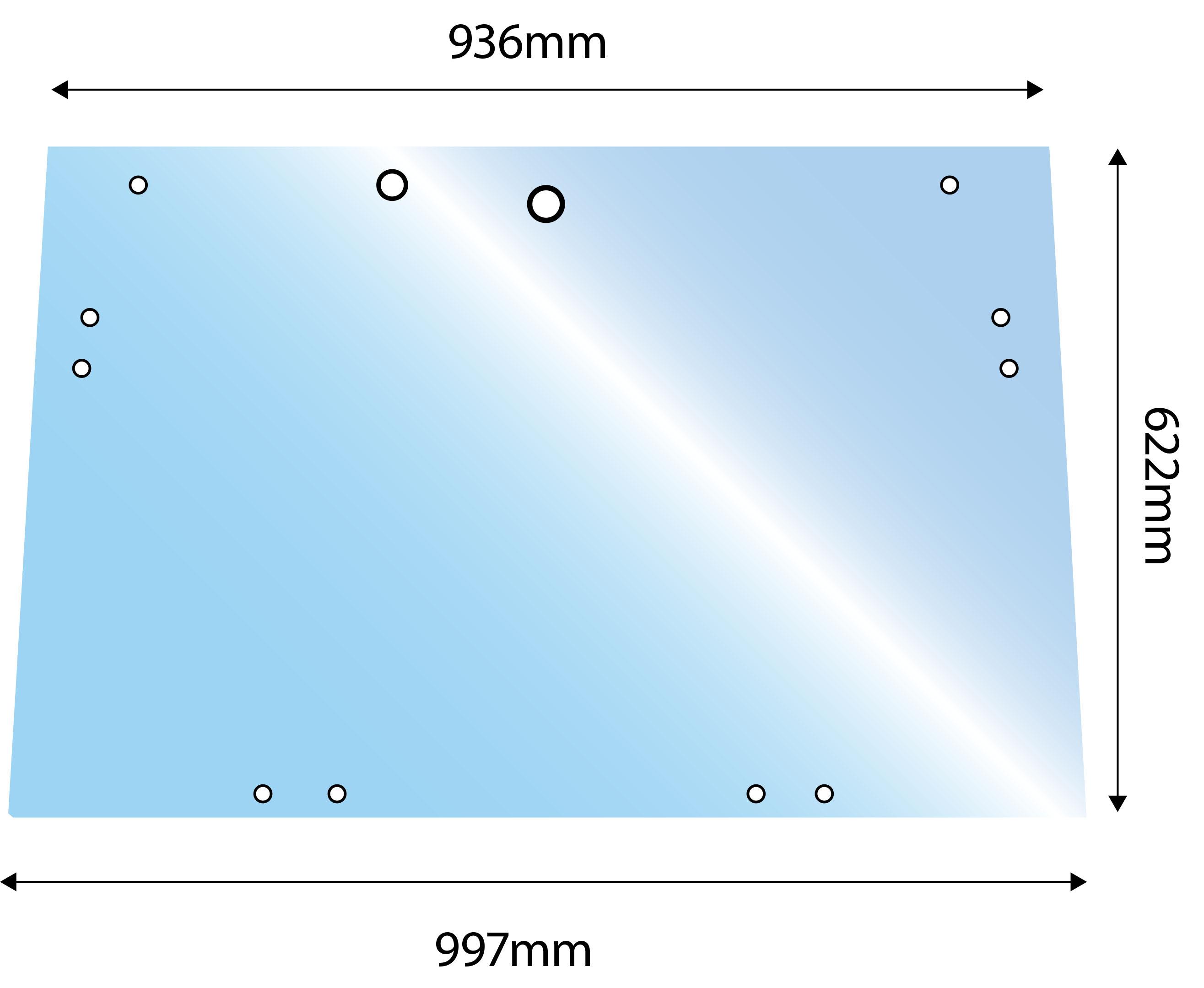 thumbnail of Windscreen Valmet Valtra 00 65 A Series