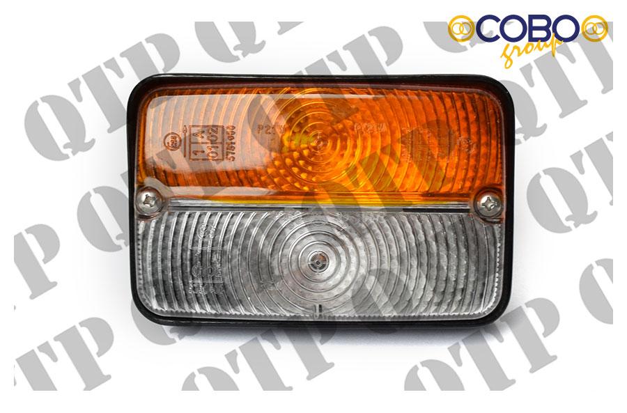 B69340, Front Indicator Marker Lamp Massey Ferguson - 120mm Long   80mm High   56mm Deep QTP