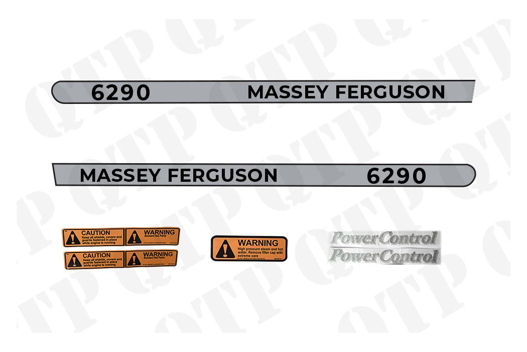 67569, Decal Kit Massey Ferguson 6290 QTP