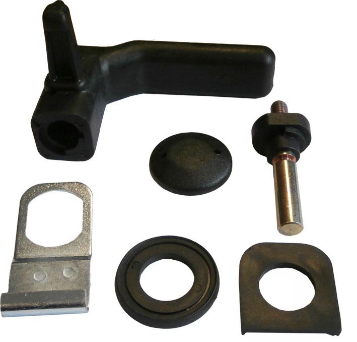 7597, Window Handle Kit Fiat 90 Series Rear QTP