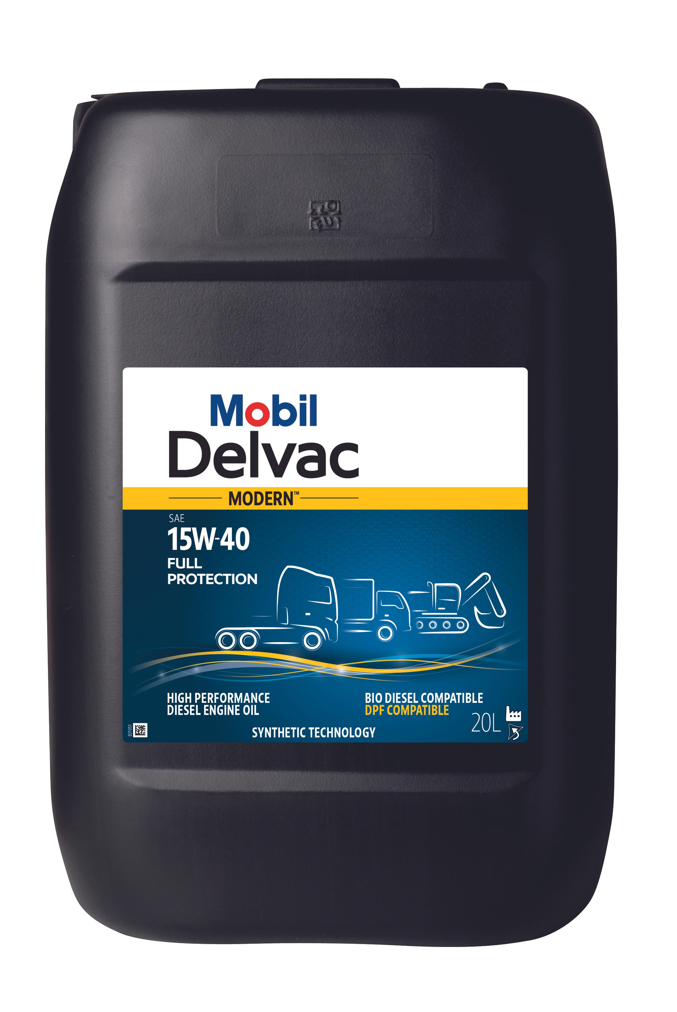 thumbnail of MOBIL engine oil DELVAC M 15W-40 FULL PRO 20 L