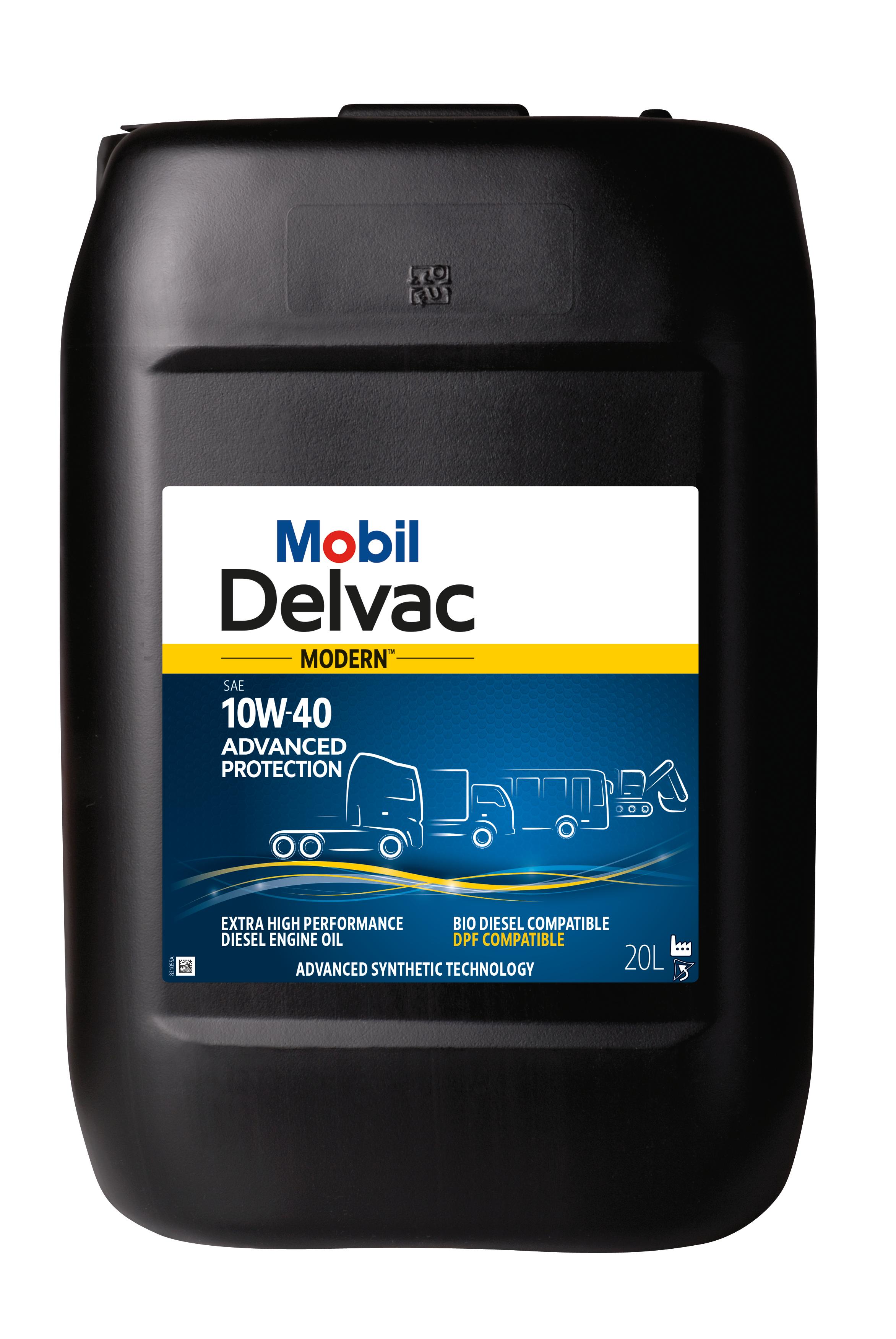 thumbnail of MOBIL engine oil DELVAC M 10W-40 ADV PRO 20 L