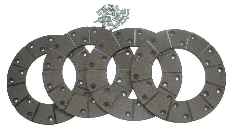 thumbnail of Brake Lining 165 c/o Rivets 7"  - SET 4