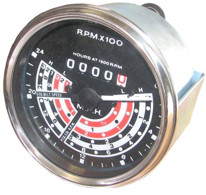 thumbnail of Rev Counter Clock 35 Petrol 35 FE 4 Cylinder