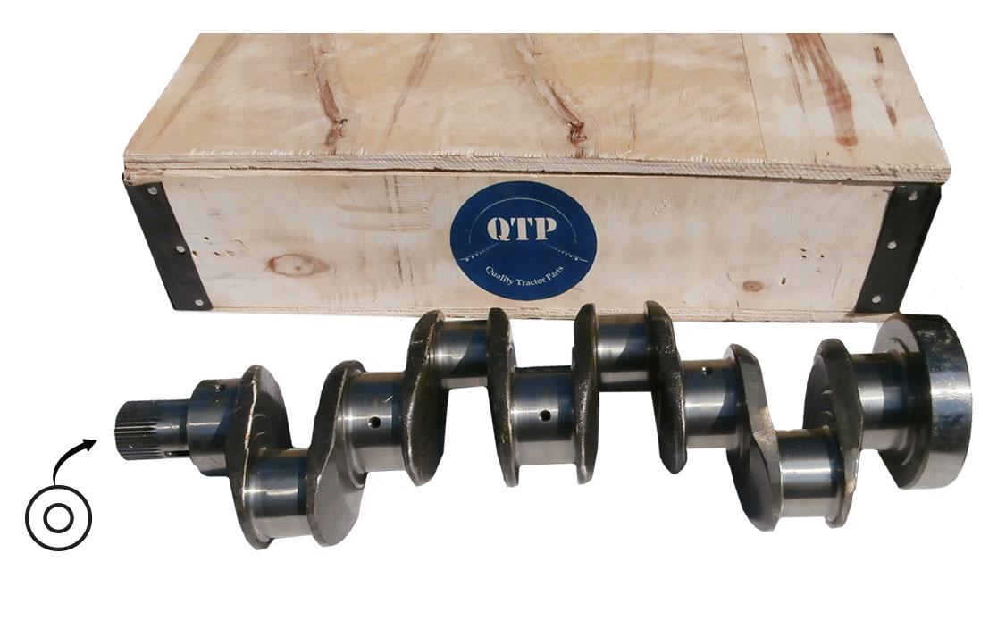 VPC1011, Crankshaft 236 248 LipSeal c/o Bearings Forge QTP