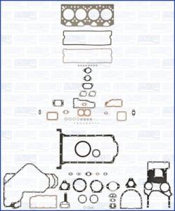 AJU50189400, Full gasket set, engine AJUSA