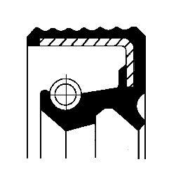 CO01002281B, Shaft Seal, drive shaft Corteco