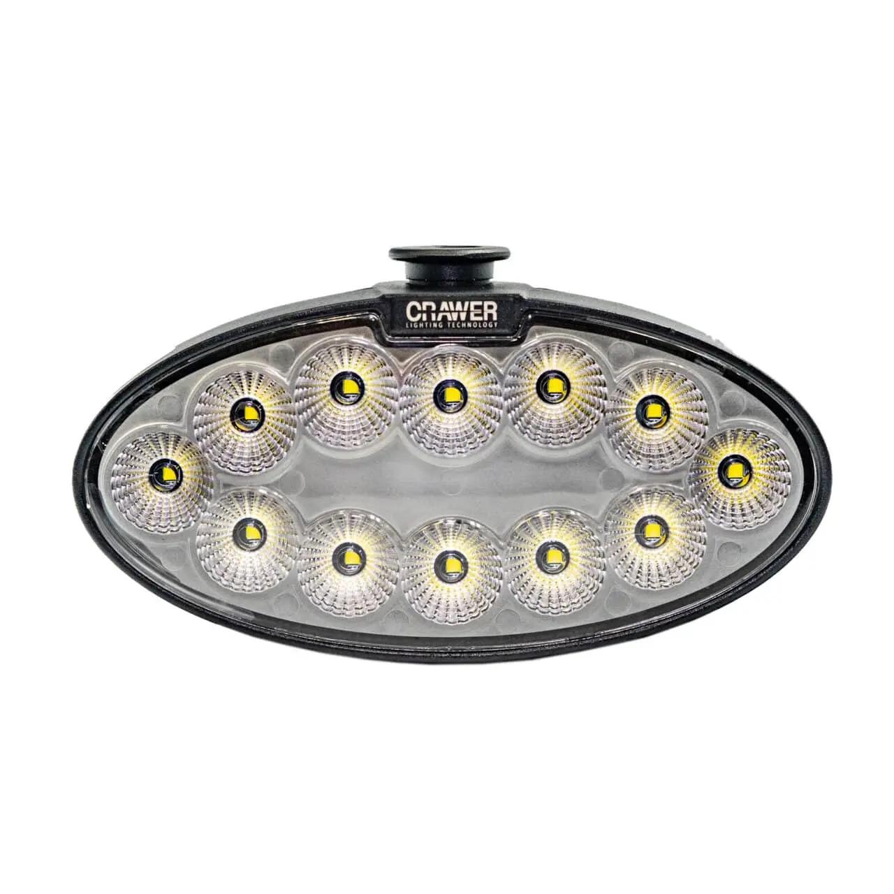 CR-1015, CRAWER work light 60W oval 5100 Lumen John Deere R-series Crawer