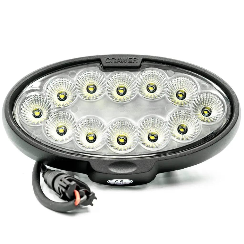 CR-1018, CRAWER LED recessed lamp 60W oval John Deere R-series Crawer