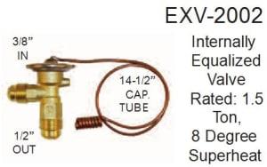 DVE99904, Expansion Valve, air conditioning SUNAIR