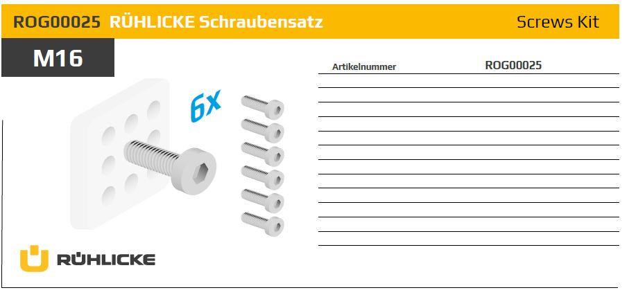 thumbnail of Screw kit, 6 screws