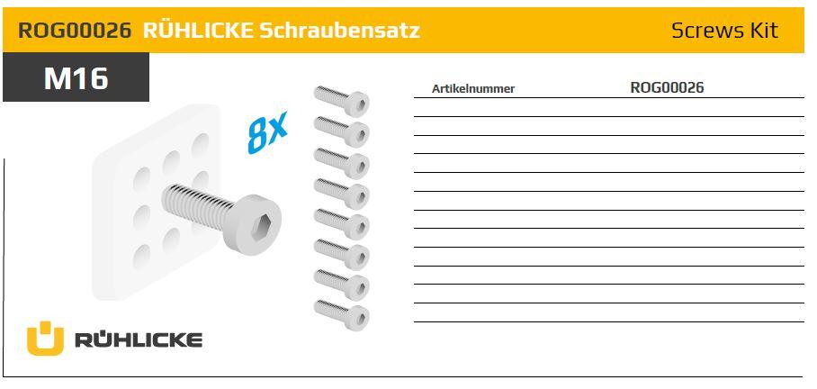 thumbnail of Screw kit, 8 screws