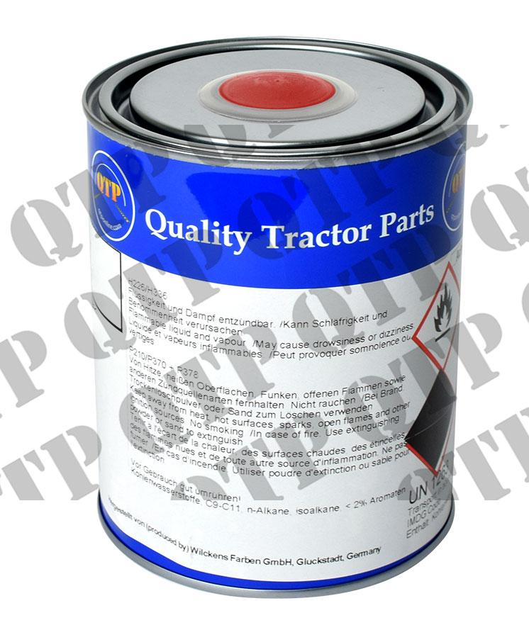 TR1183, Paint 1 Ltr Zetor Red QTP