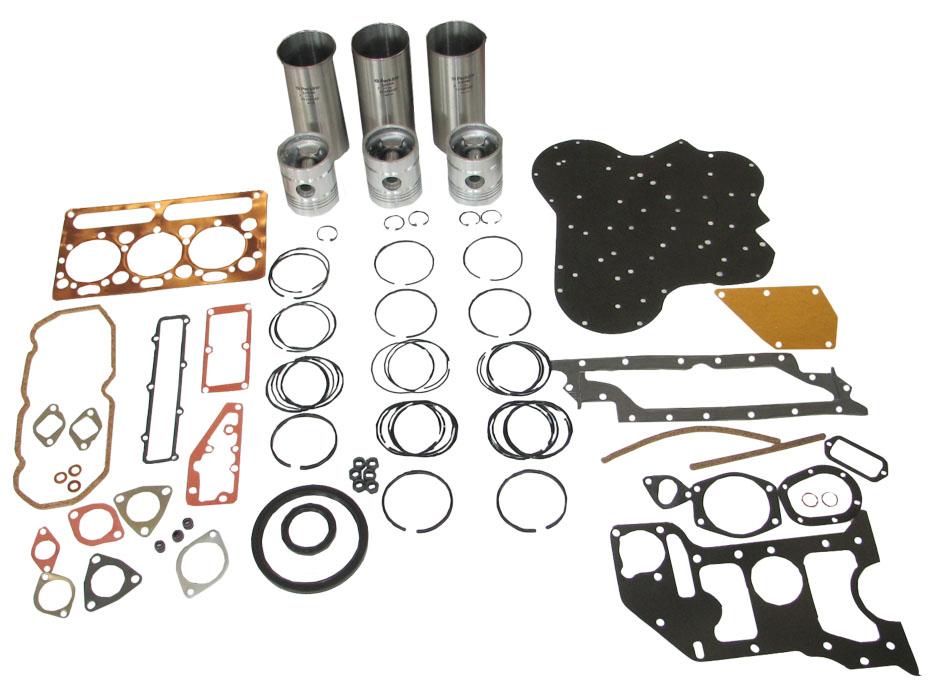 30/30-102, Overhaul Kit 135 Perkins Lip & Rope Seal QTP