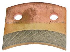 thumbnail of PTO Brake Pad Ford TW Small hole