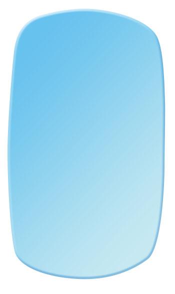 thumbnail of Mirror Glass Convex for 2042 Ford 40's Single
