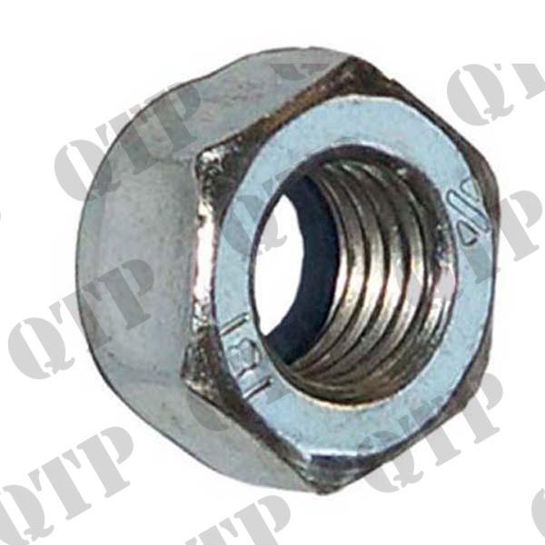 thumbnail of Nut M8 Nyloc Fine 1.00 Pitch Zinc Plated