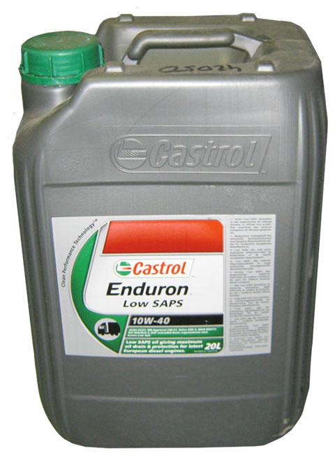 thumbnail of Oil Castrol Enduron Fully Synthetic Low Saps