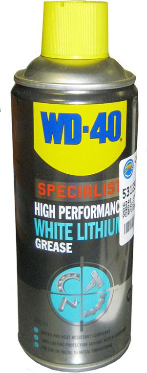 thumbnail of WD40 White Lithium Grease High Performance